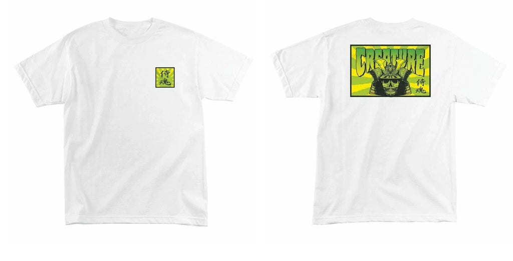 Creature Soul Servant White Streetwear Tee Mens Skateboard Reprint S-5XL