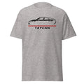 Taycan Electric Dual Motor Digital Luxury Euro Sedan Graphic T-Shirt Gift