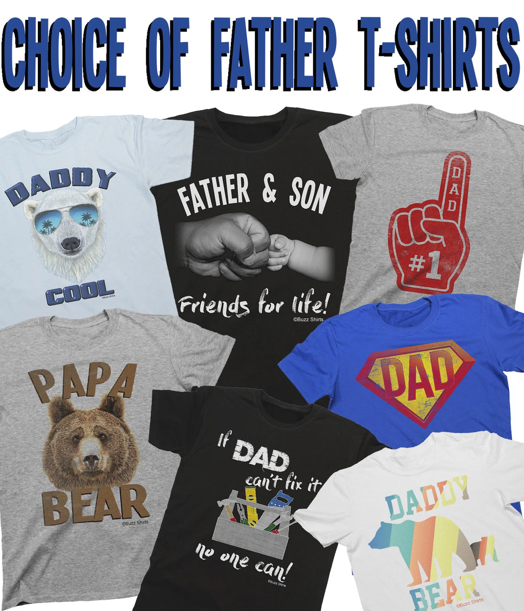 FATHERS DAY T-Shirt Gift For DAD Birthdays Chrismtas Off Son Daughter Daddy