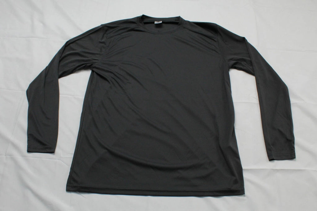 Vapor Apparel Men's Solar Repreve L/S Shirt JQ2 Carbon Sizes Medium-Large