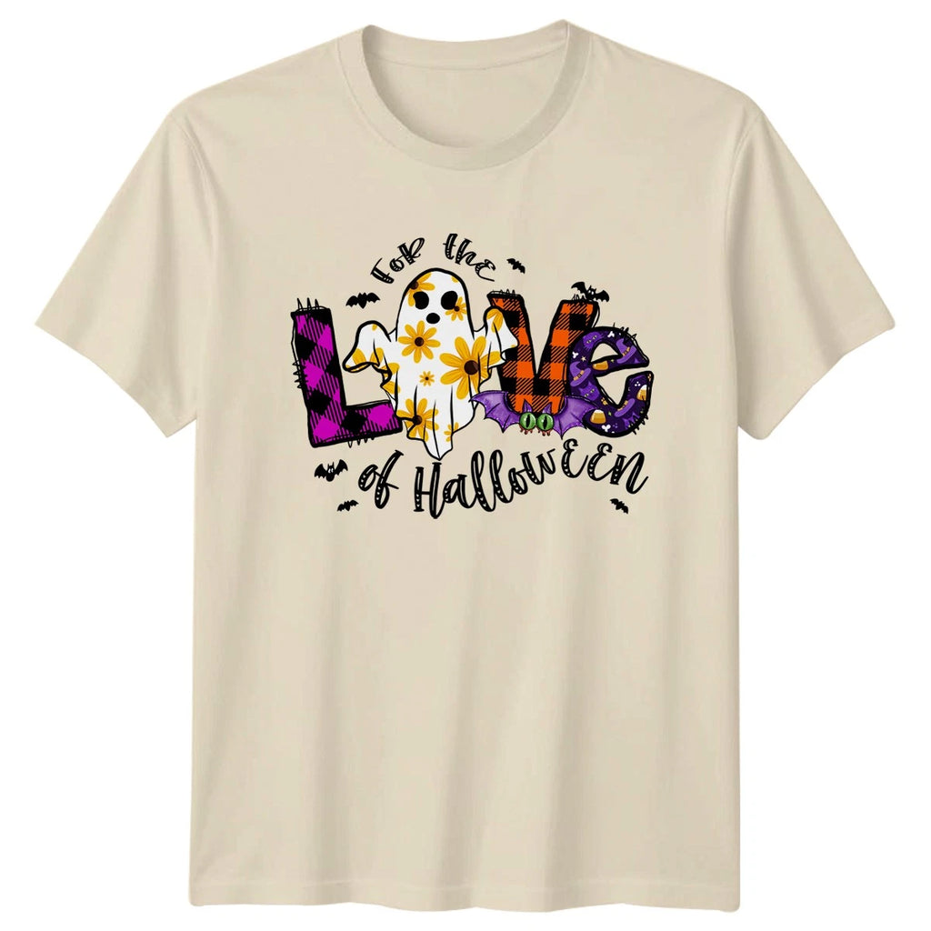Love The Ghost Halloween T-Shirt Gift For Him And Her