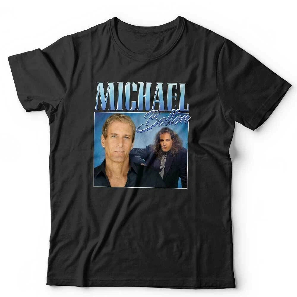 Michael Bolton Tshirt Appreciation Unisex Homage Throwback Stag Hen Do Funny