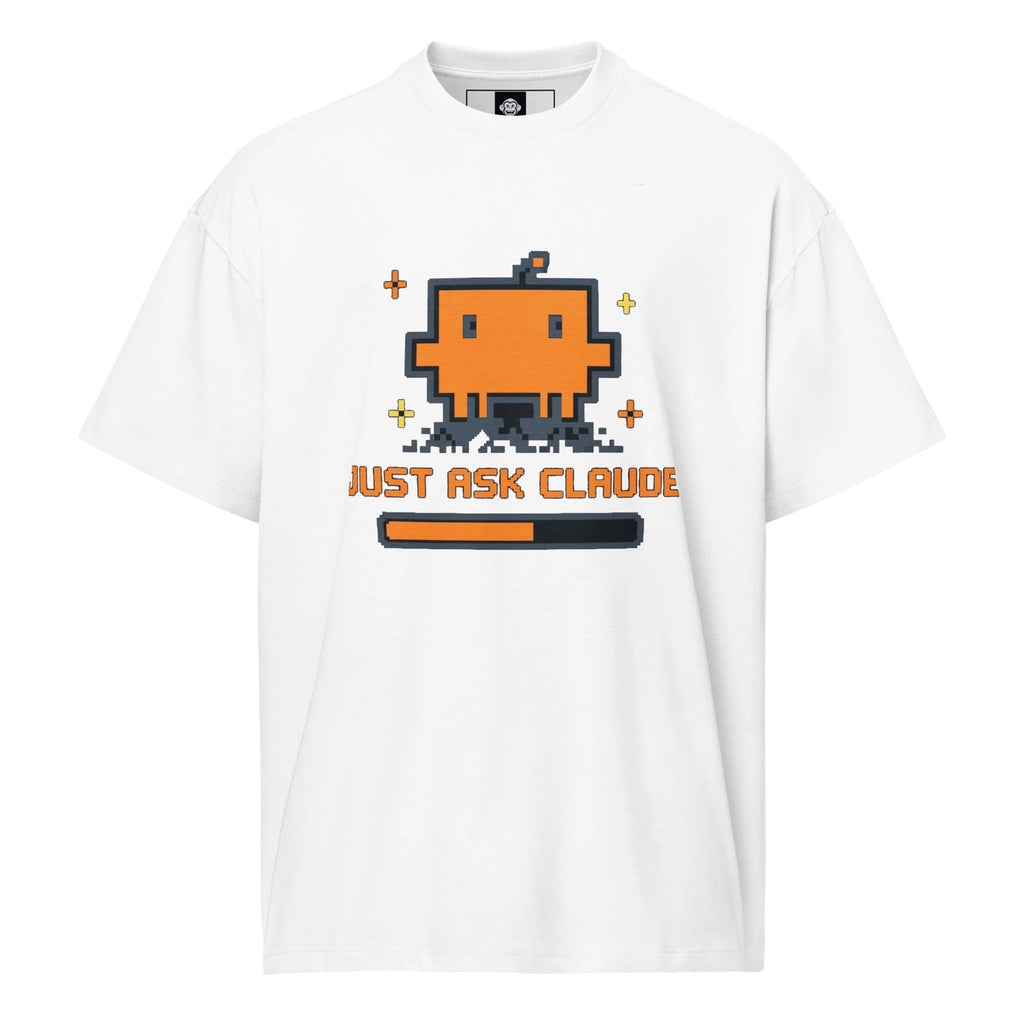 Just Ask Claude - Men’s box tee