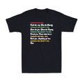 Things We Did Built This City Shot The Sheriff Start Funny Saying Men's T-Shirt