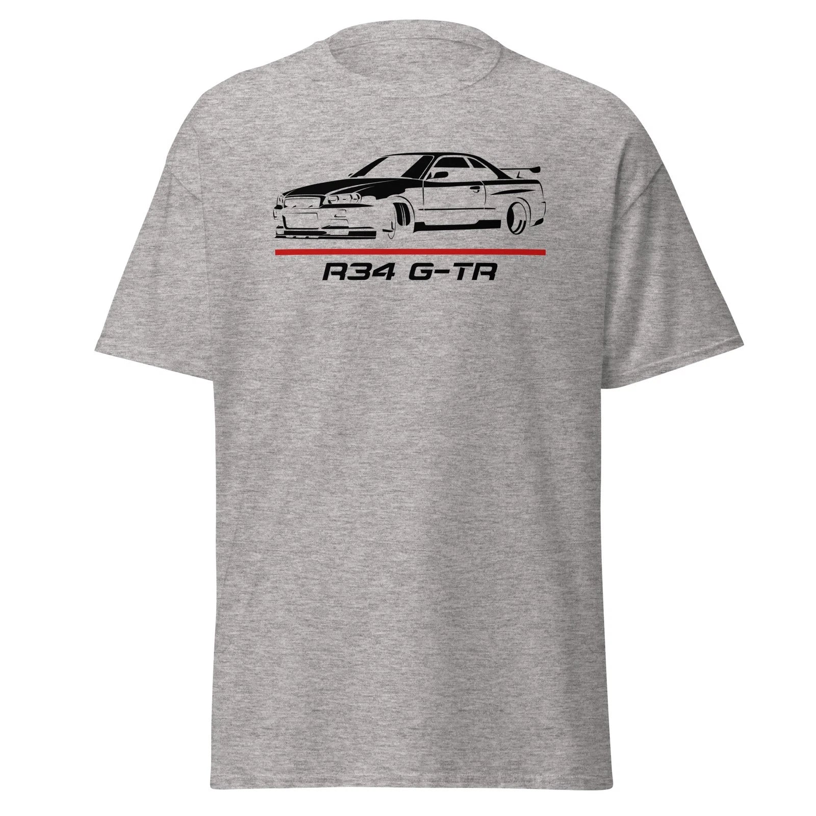 R34 GT-R Skyline RB26DETT Godzilla JDM Streetwear Graphic T-Shirt Gift