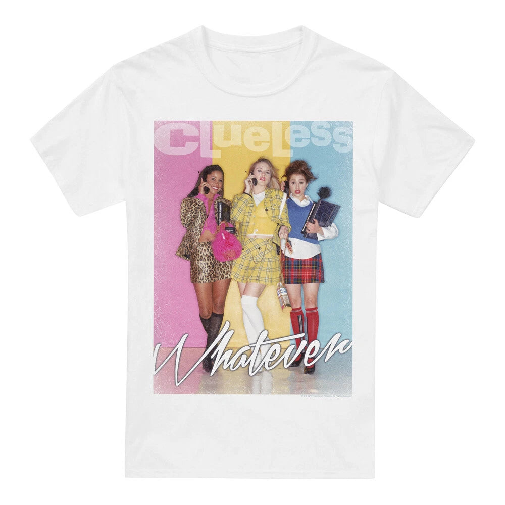 Clueless Whatever T-Shirt S-2XL, White