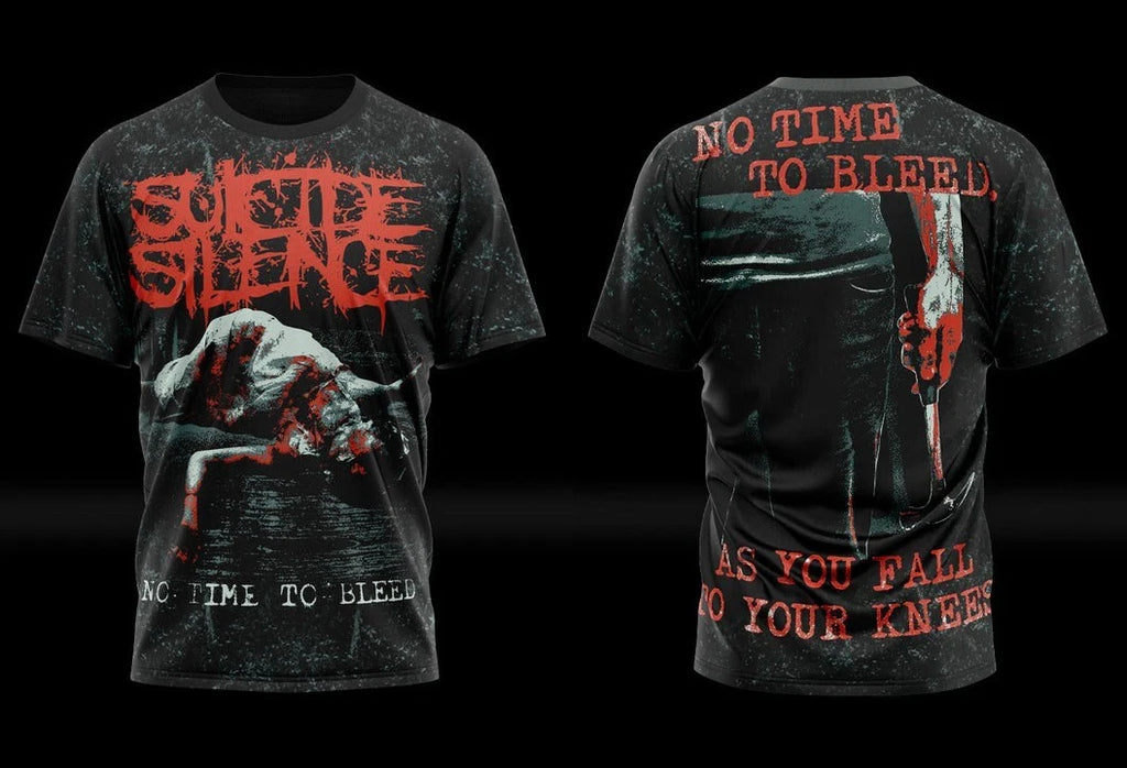 Suicide Silence No Time To Bleed All Over Print  S-6XL 3D T-shirt TZ396