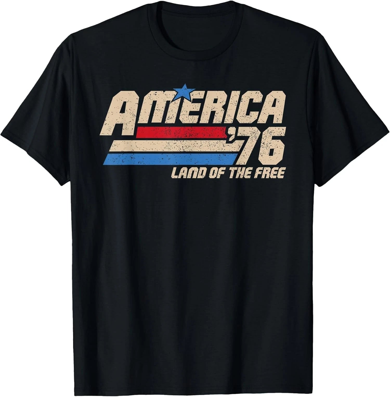 America 1776 Patriotic Vintage USA Flag Retro 4th Unisex T-Shirt