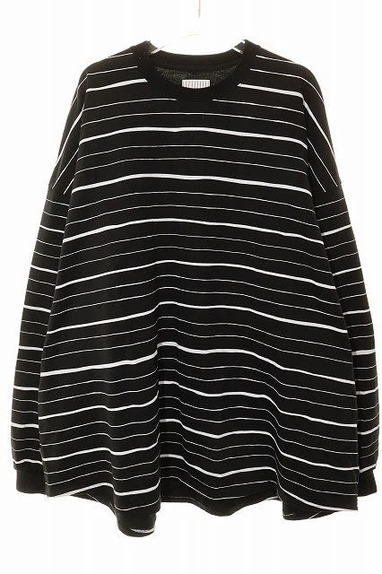 S.F.C Stripes LS Tee Black Large Creative Super Big Mix Side Stripes Used