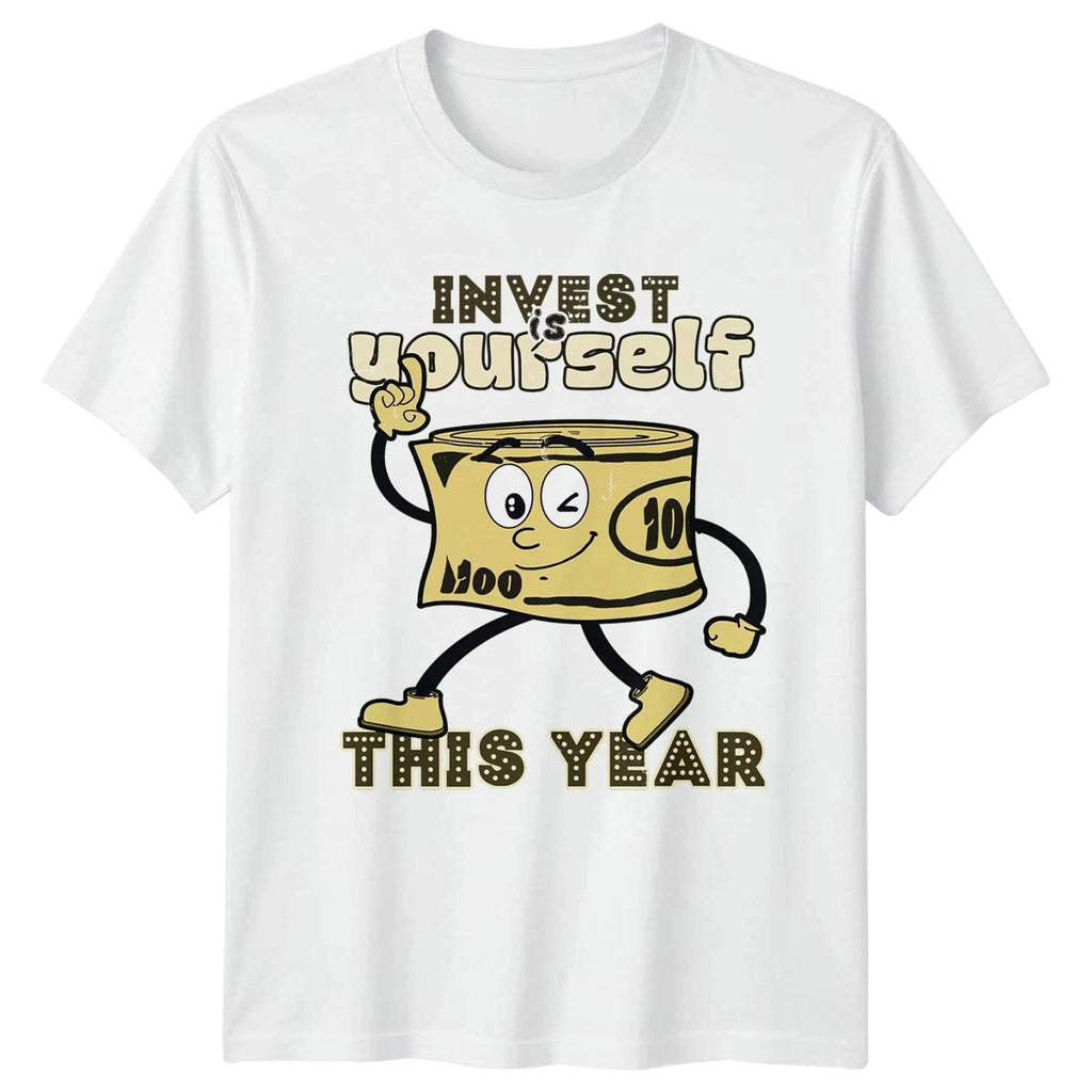 Invest Vs Yourself This Year T-Shirt Motivational New Years Gift For Him
