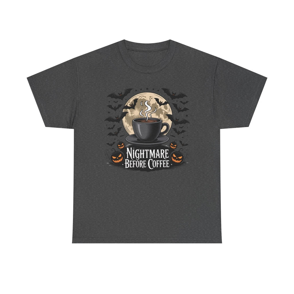 Halloween Coffee Tee | Nightmare Before Coffee T-Shirt | Unisex Graphic Shirt