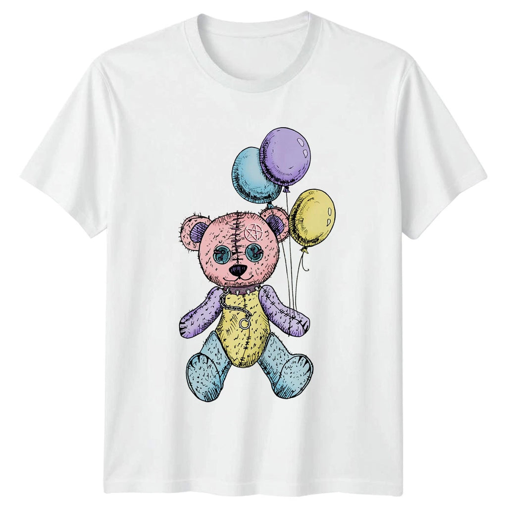 Creepy Cute Pastel Goth Bear T-Shirt Pastel Goth Goth Fashion Birthday Gift