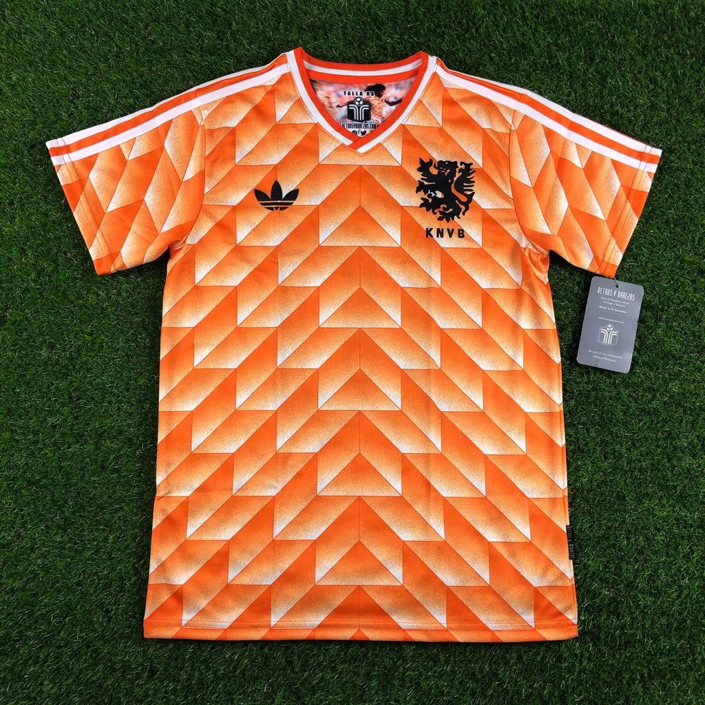 Classic Retro Netherlands Holland 1988 GULLIT 10 Football Shirt Jersey Size XL