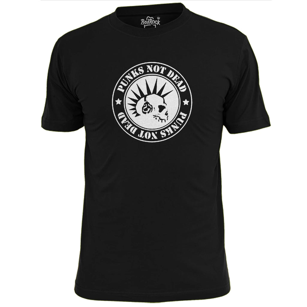 Mens Punks Not Dead (v3) Punk Rock T Shirt Pistols Ruts Buzzcocks
