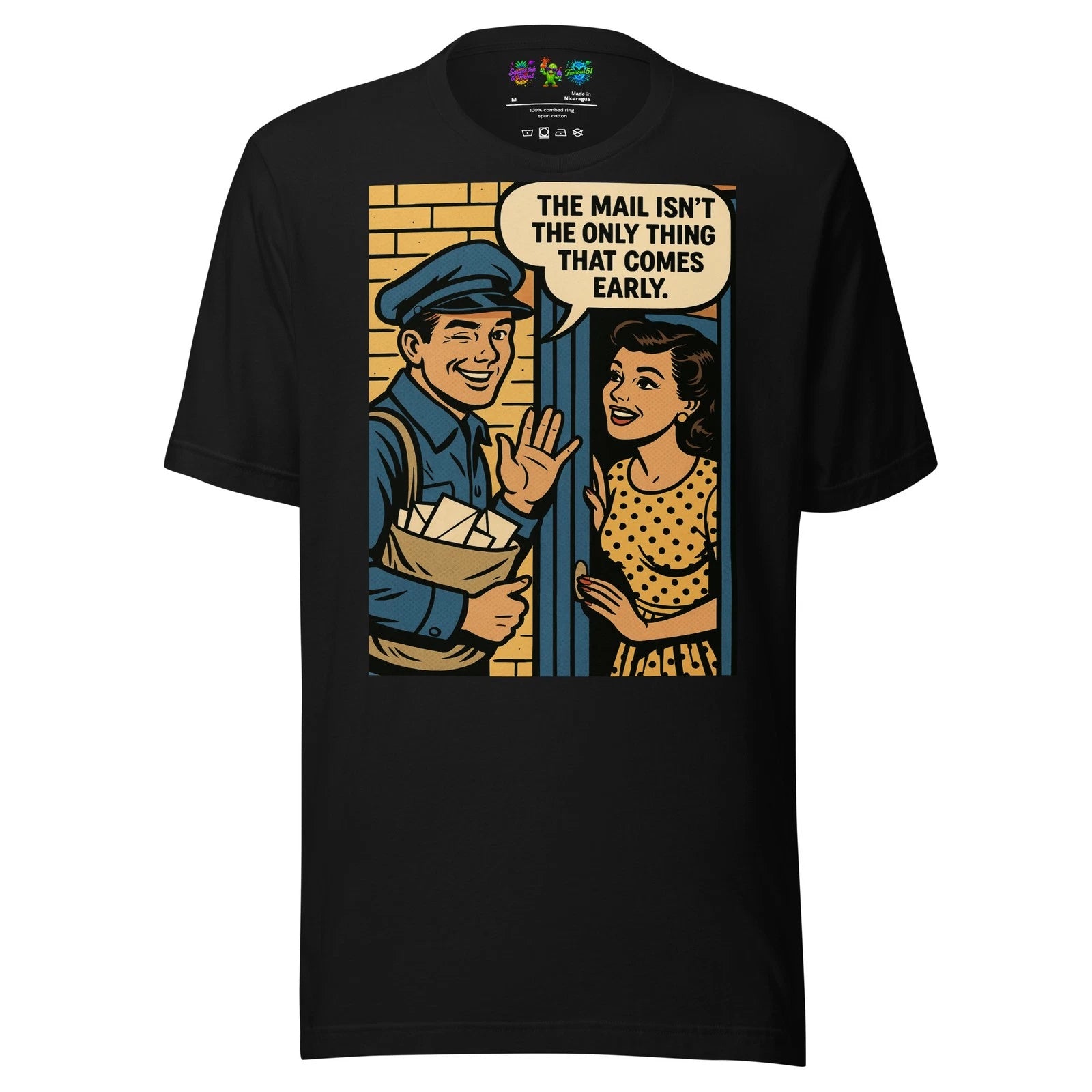 Special Delivery Mailman T Shirt | Famous 51 & Premium