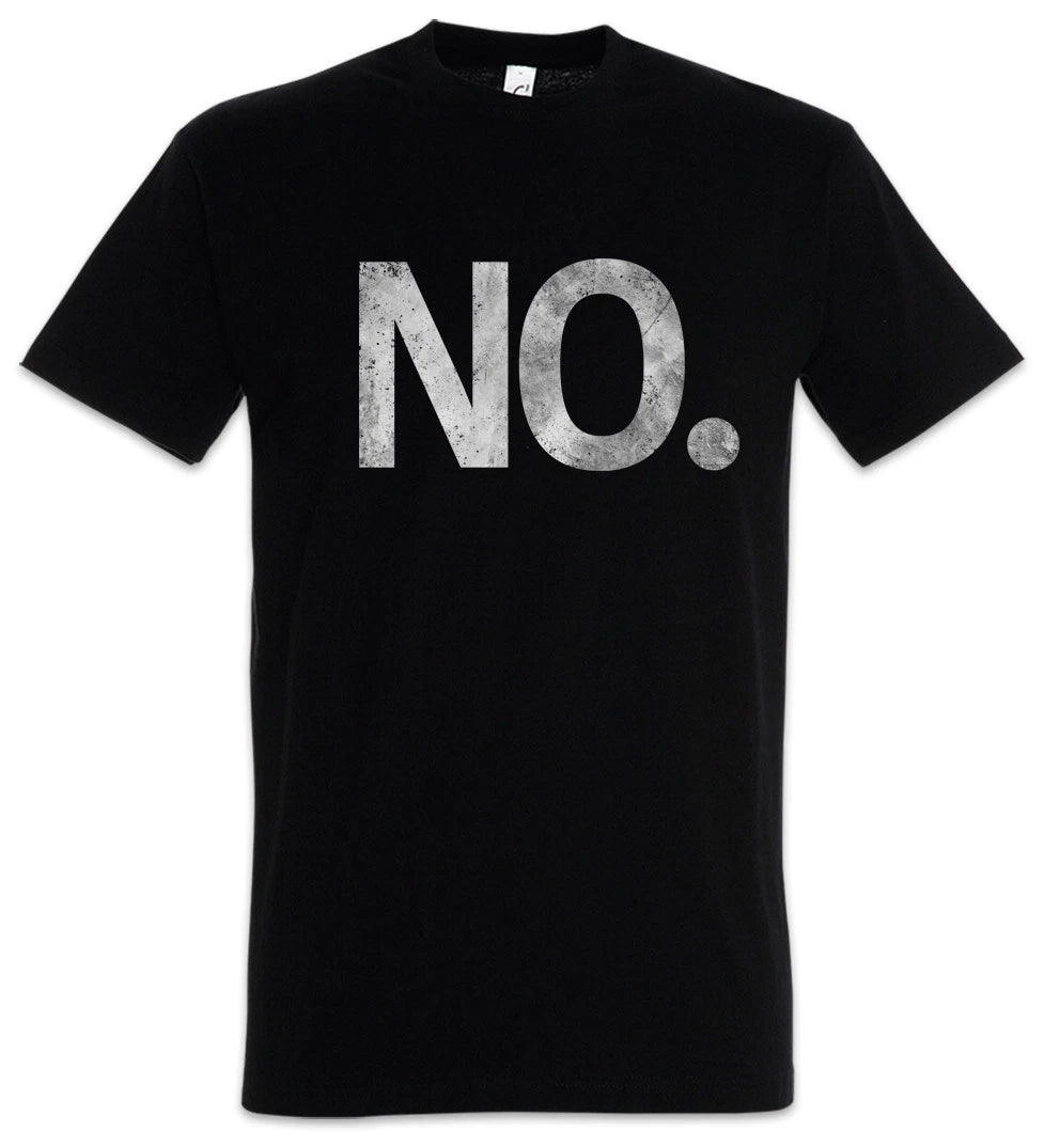 No. T-Shirt Outsider Fun Geek Nerd Social Interaction Introverts Real Life