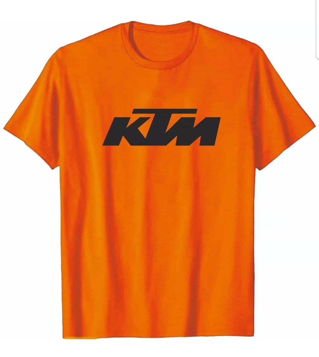 KTM NEW T-SHIRT All sizes S M L XL XXL colours Black, Orange