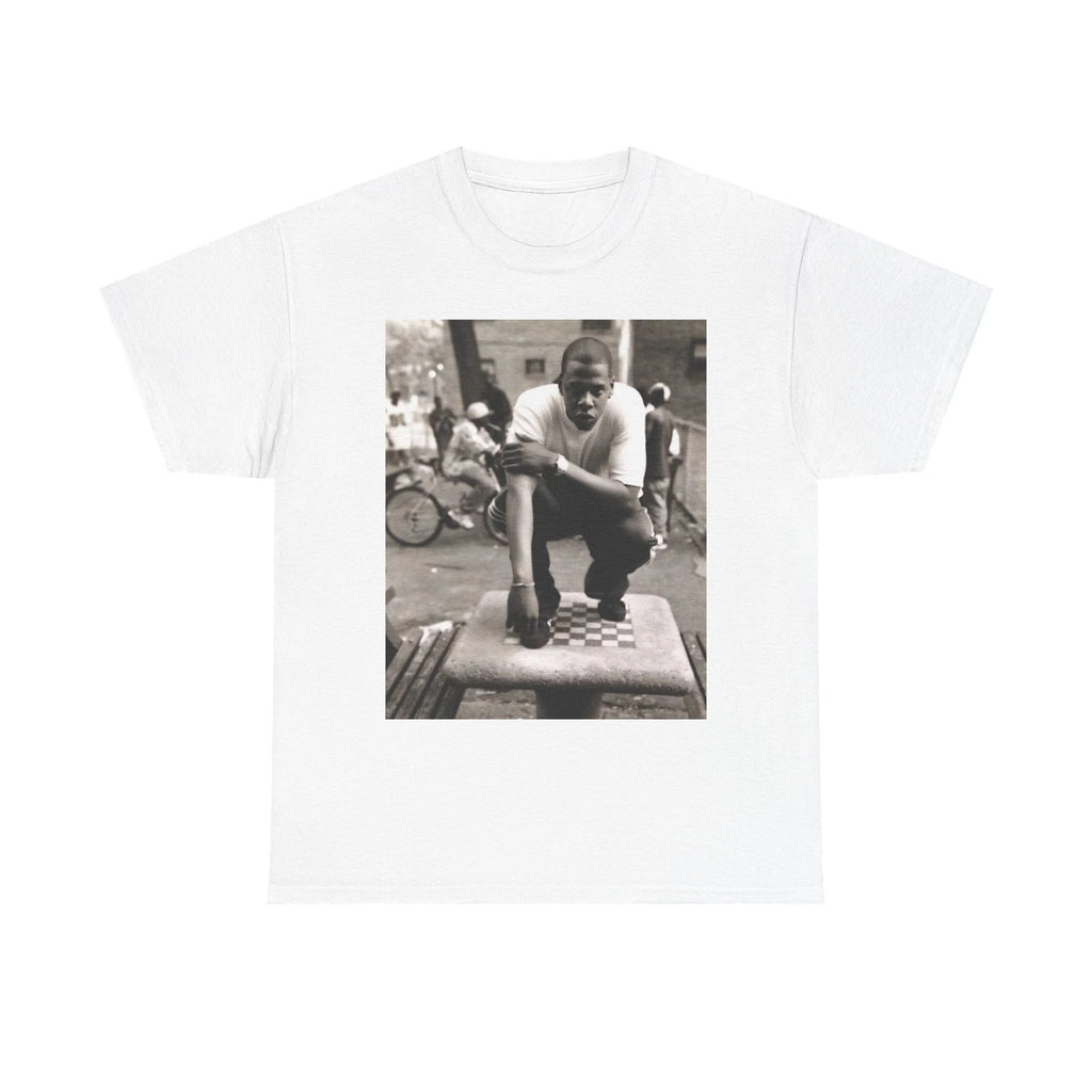 Jay-Z Blueprint Chess Photo T-Shirt | Hip Hop Album Art Tee