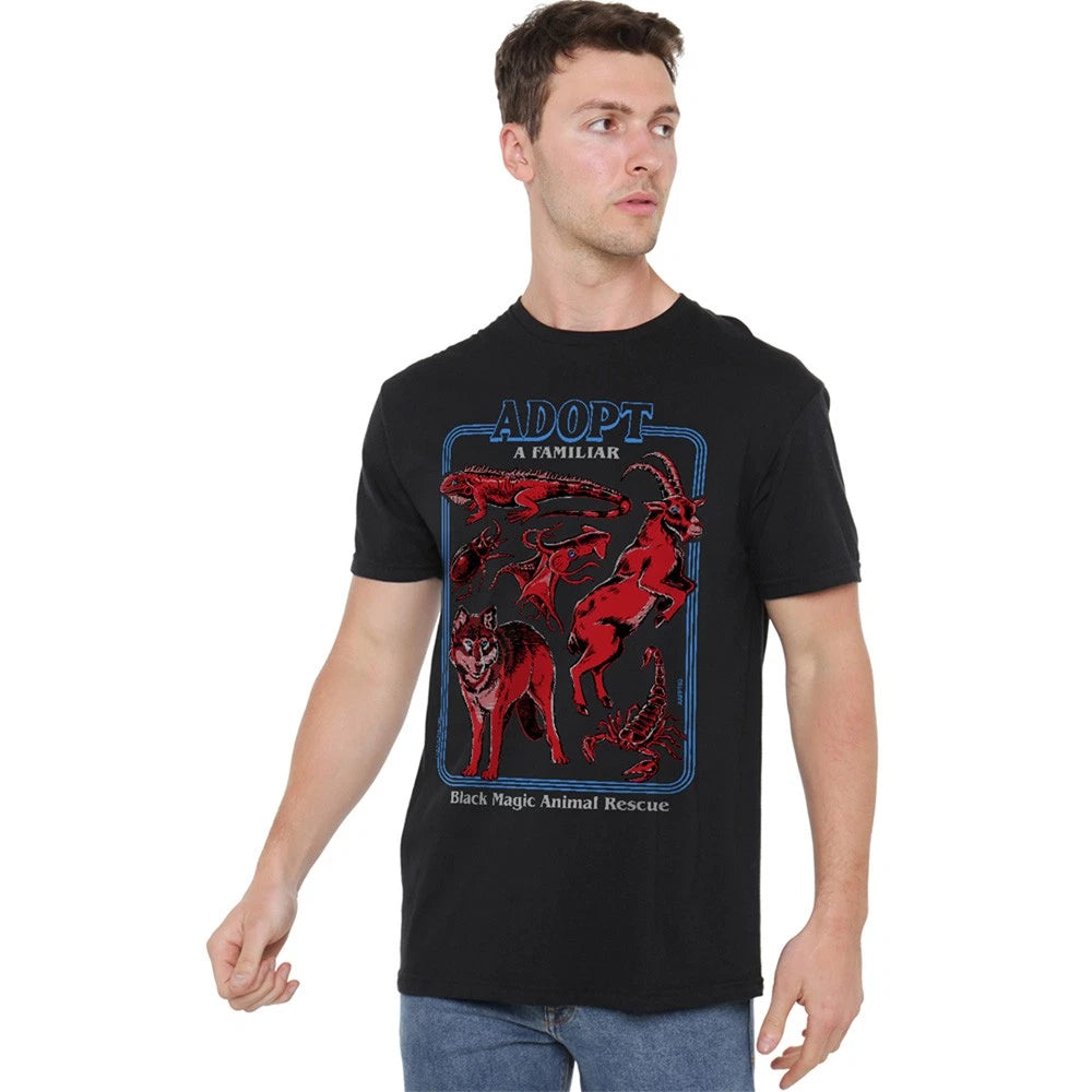 Steven Rhodes Adopt A Familiar Part 3 Unisex T-Shirt S-5XL, Black