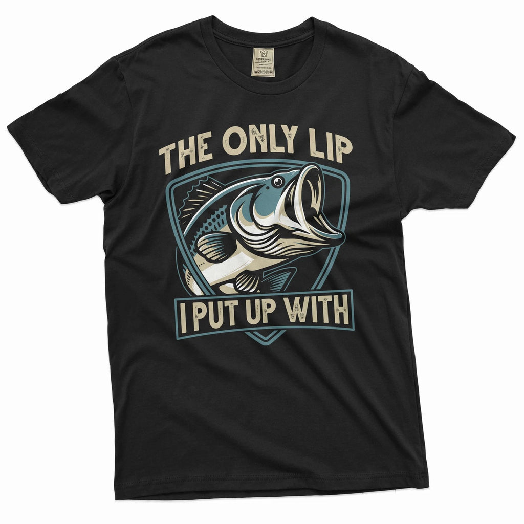 Men's Funny Fishing T-shirt Gift for Husband Tee Father's day Fisherman gifts