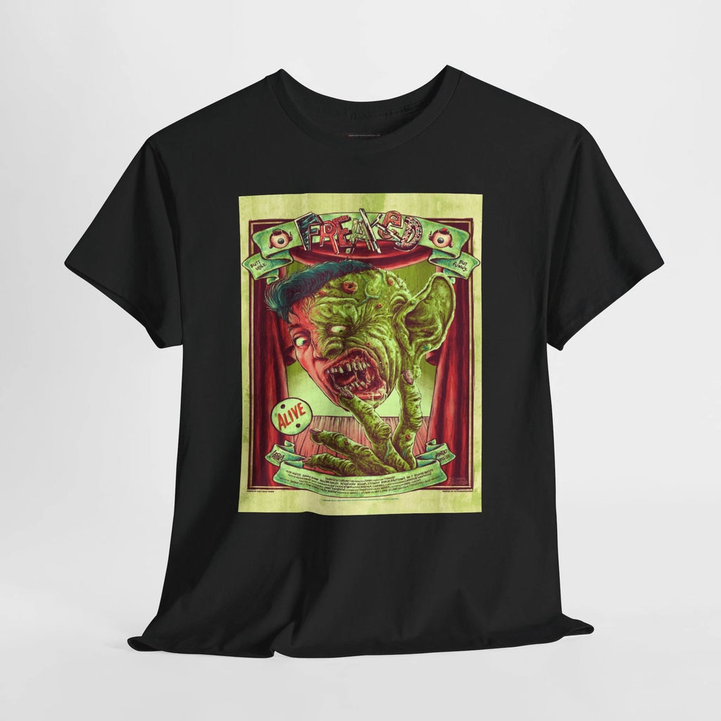 Freaked 1993 Retro Movie Poster Horror Unisex Graphic T-Shirt