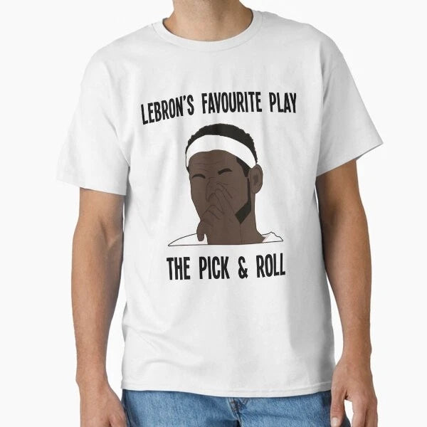 Funny NBA Meme - Lebron Digs His Nose - Pick  T-Shirt Made in US/AUS Size S-2XL