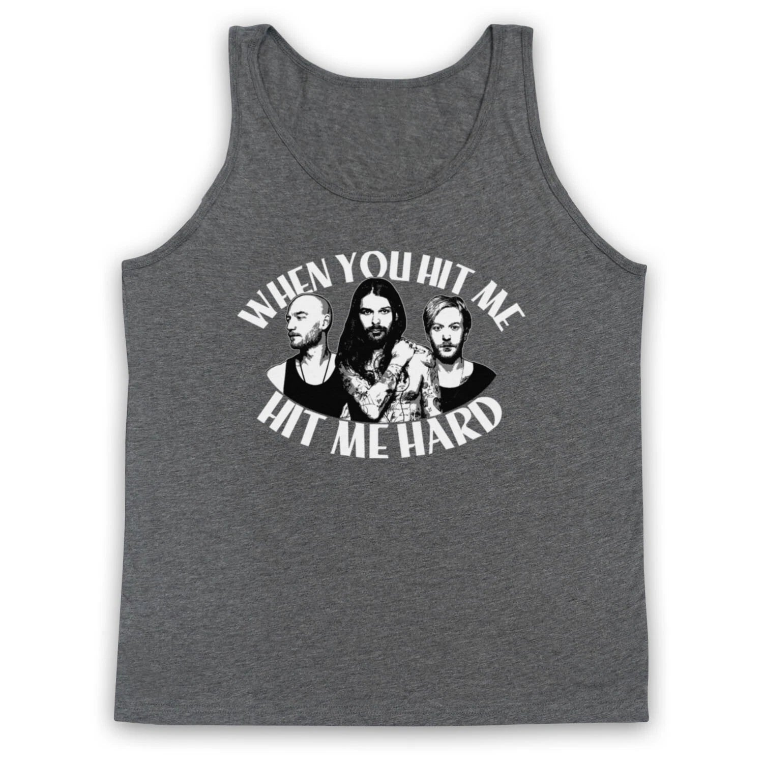 BIFFY CLYRO UNOFFICIAL MANY OF HORROR COLLIDE HIT ME ADULTS VEST TANK TOP