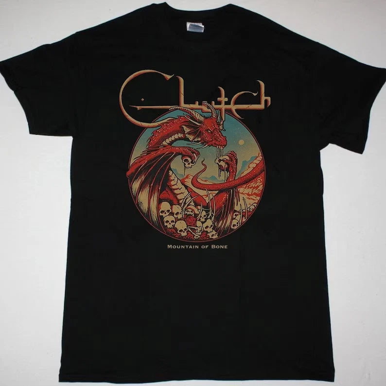 Clutch – Mountain of Bone T-Shirt, Clutch Band T-Shirt, Clutch Rock band Shirt