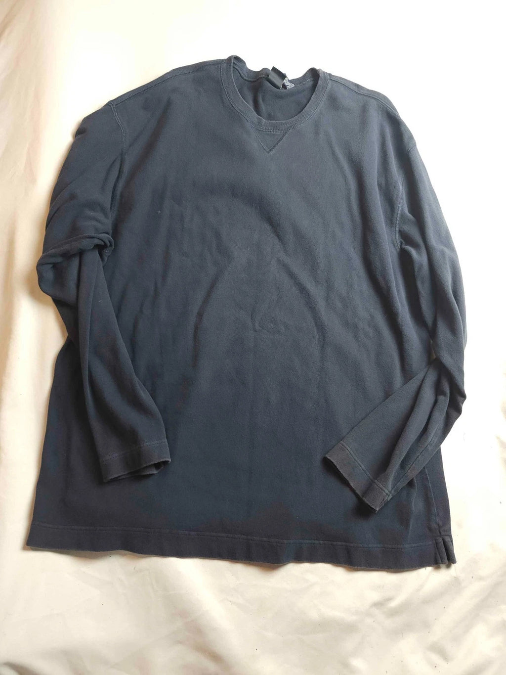 Gap Shirt Mens Size XL Black Long Sleeve Minimalist Gorpcore Casual Crew Neck
