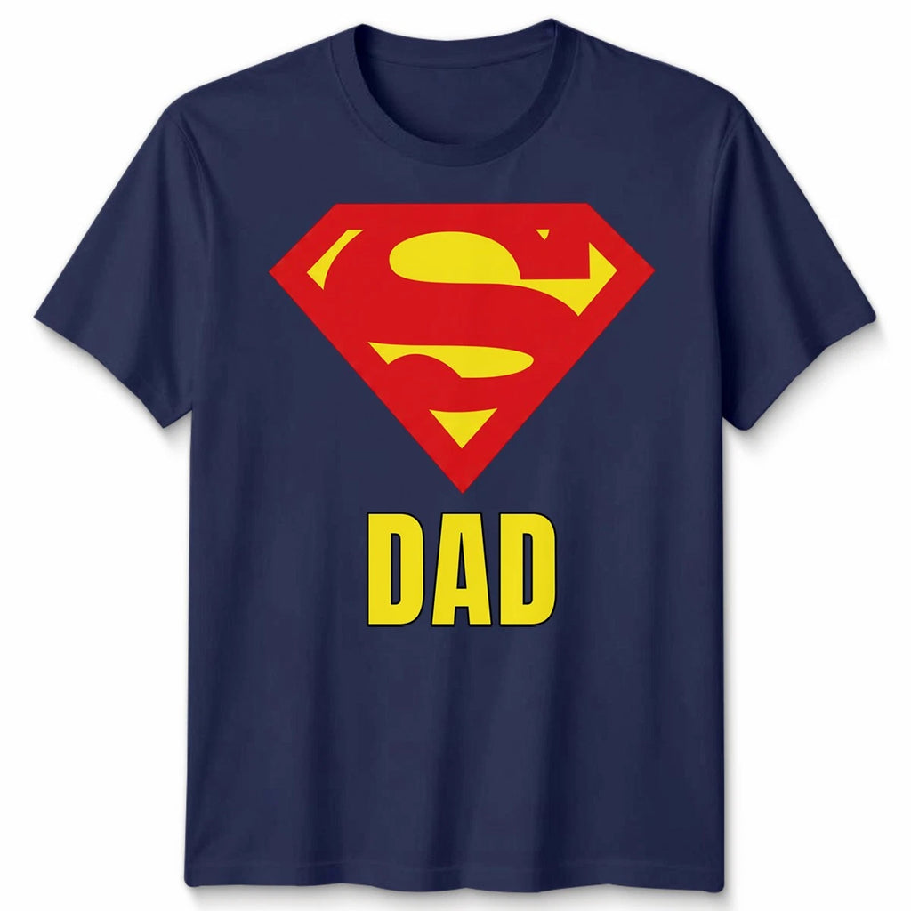 Super Dad Mens T Shirt Basketball My Hero Best Father Fathers Day Gift For Him