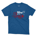 Wine Is My Valentine Day T-Shirt Crew Neck Premium Printed Unisex T-Shirt