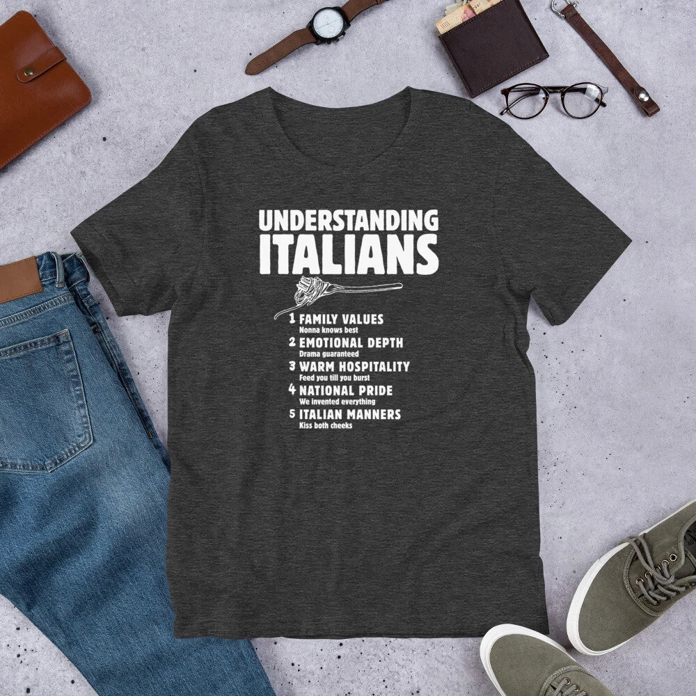 Understanding Italians Shirt, Gift for Italian, Funny Italian Shirt