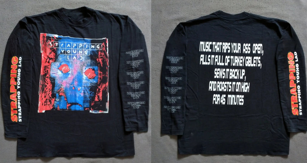 Rare Strapping Young Lad Band Devin Townsend Long Sleeve S to 5XL 2F1376