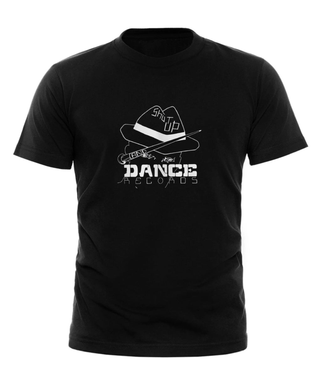 Shut Up and Dance Record Label T Shirt Rave House  Jungle Breakbeat Hardcore