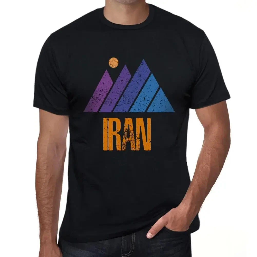 ULTRABASIC men's t-shirt Iranian mountain mountain Iran t-shirt vintage