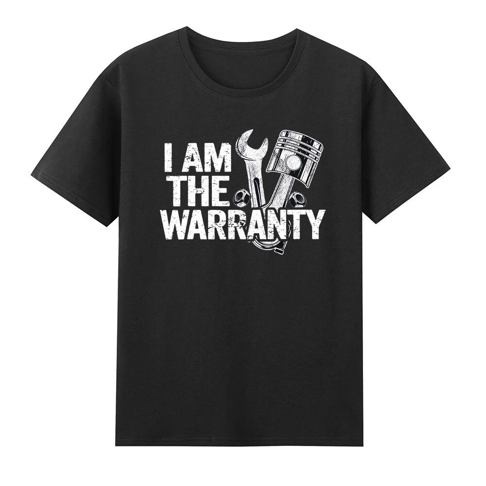 I Am The Warranty Race Car Parts Repair Guy Mechanic T-Shirt