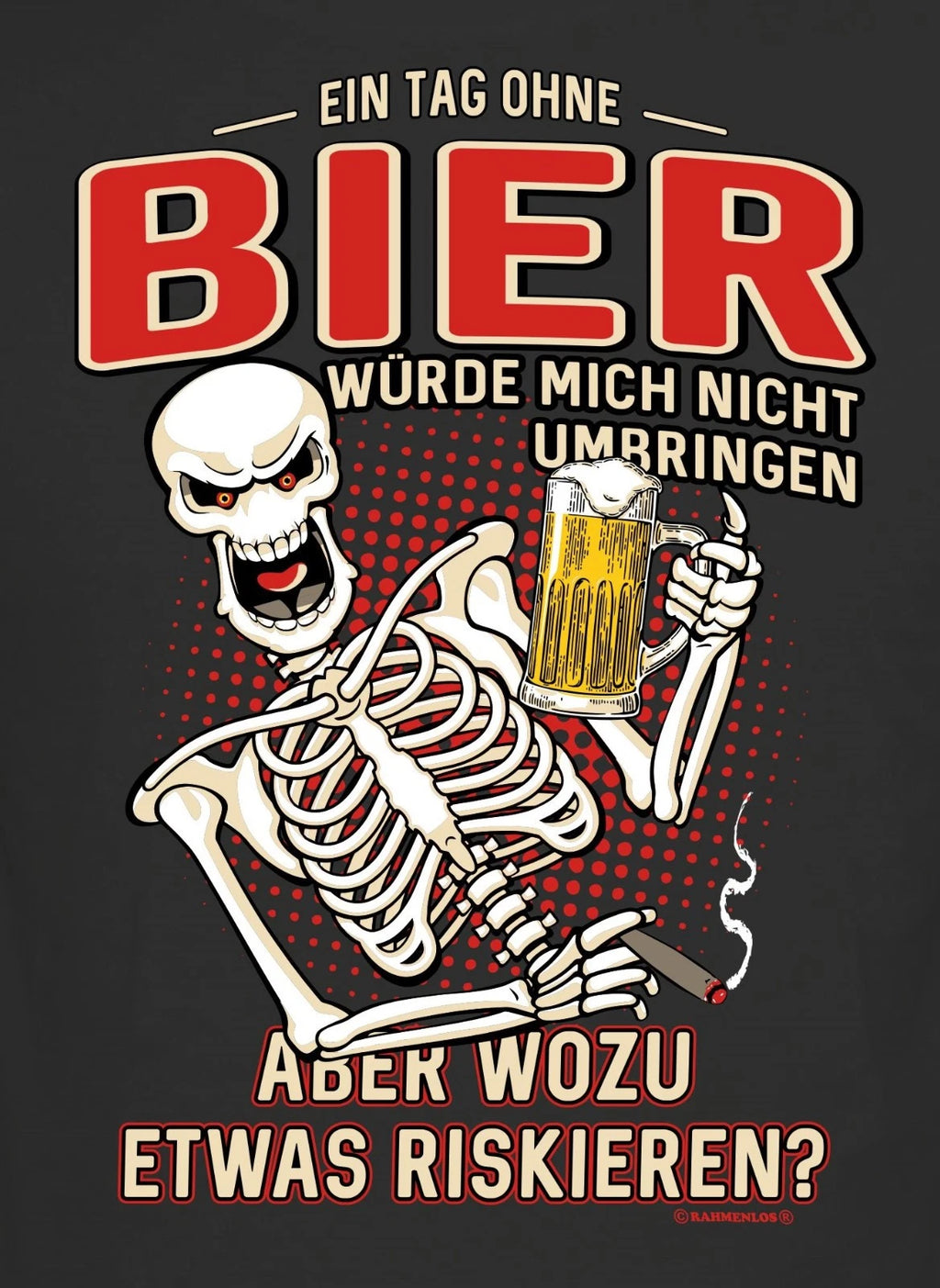 Men's Quote T-Shirt A Day Without Beer Funny Men's Gifts Shirts Black