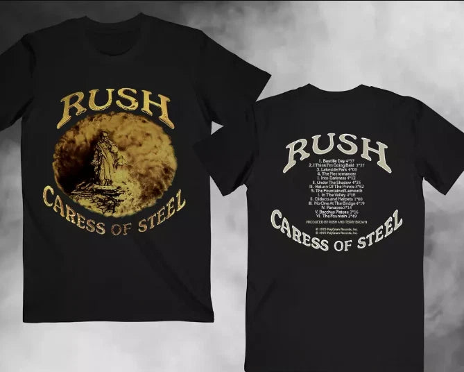 Rush Band Music T-shirt Cotton On For All Fans S-5XL