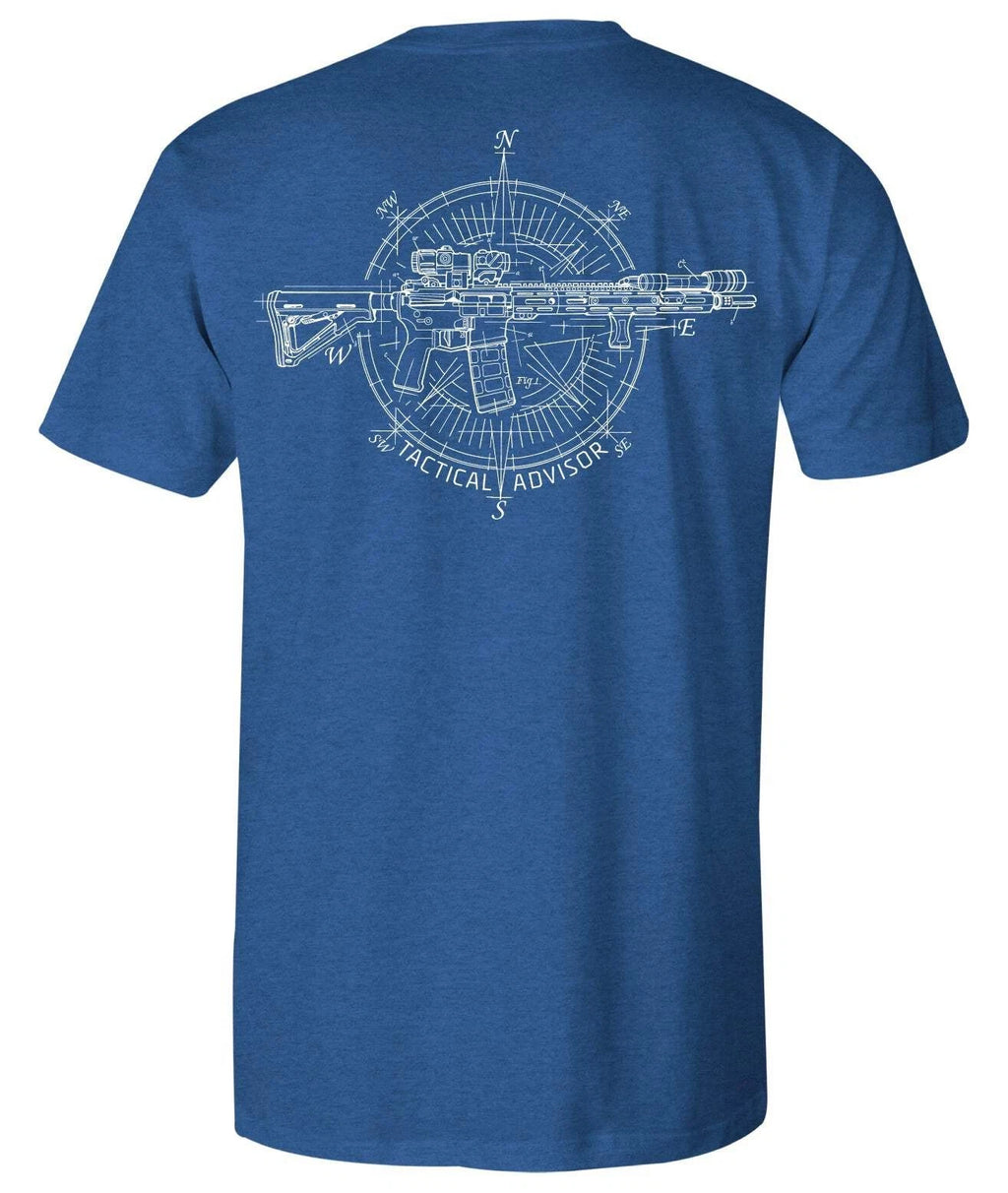Howitzer Style Men's T-Shirt Tactical Advisor Military Grunt MFG