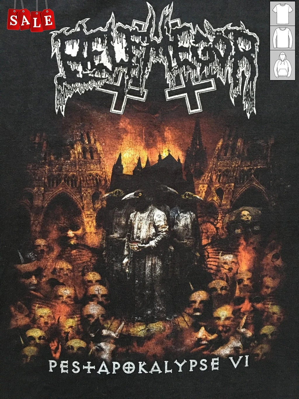 New Popular  Belphegor Pestapokalypse  Gift For Fans Unisex S-5XL Shirt NH511