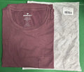 Bombas XL Bee Better Pocket T-Shirt Crew Neck Lot Of 2 Wine  Pima Cotton