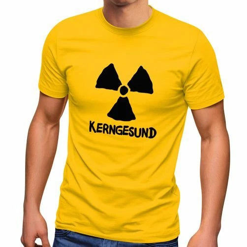 Mens T-Shirt Core Healthy Black Humour Statement Core Power Irony Fun Shirt