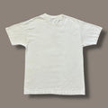 Vtg Plain White Tee Blank Shirt 90s y2k Short Sleeve Minimalist Aesthetic Large