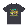 I Hunt White Tail All Year Long T-shirt Vtg Pin-Up Funny Buck Deer Hunting Tee