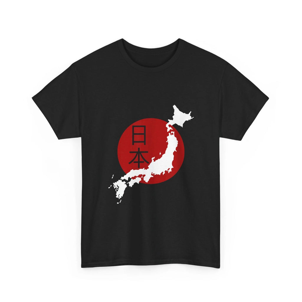 Japan Map T-Shirt, Japan and Japanese Culture Lover Tee Shirt