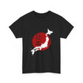 Japan Map T-Shirt, Japan and Japanese Culture Lover Tee Shirt