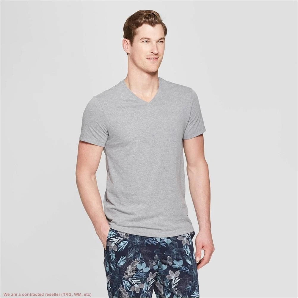 Men's Every Wear V-Neck T-Shirt Goodfellow&Co Gray XL *SEE DEAL!!!*