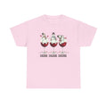 Drink Drank Drunk Christmas Shirt Funny Wine Snowman Tee Holiday Humor Gift