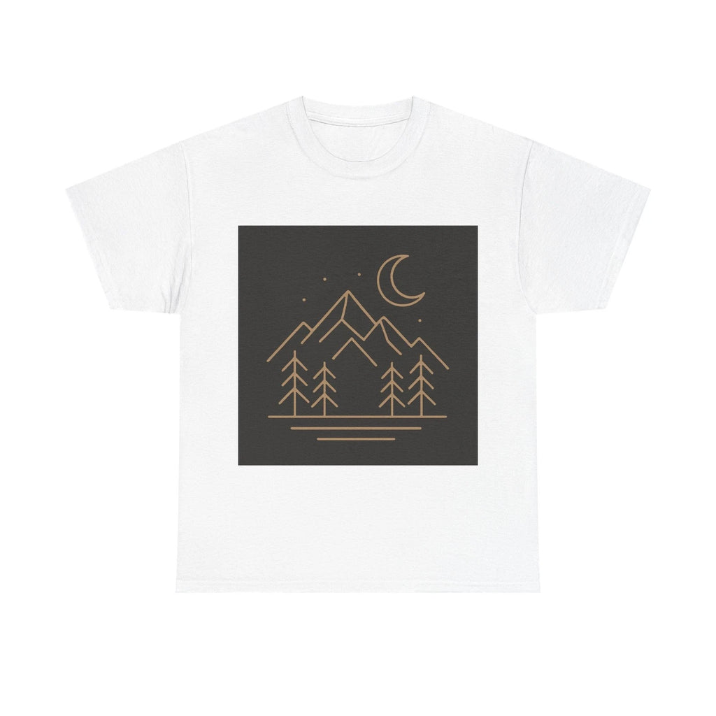 Mountain Adventure Minimalist Shirt, Outdoor Nature Line Art Tee, Hiking Camp...
