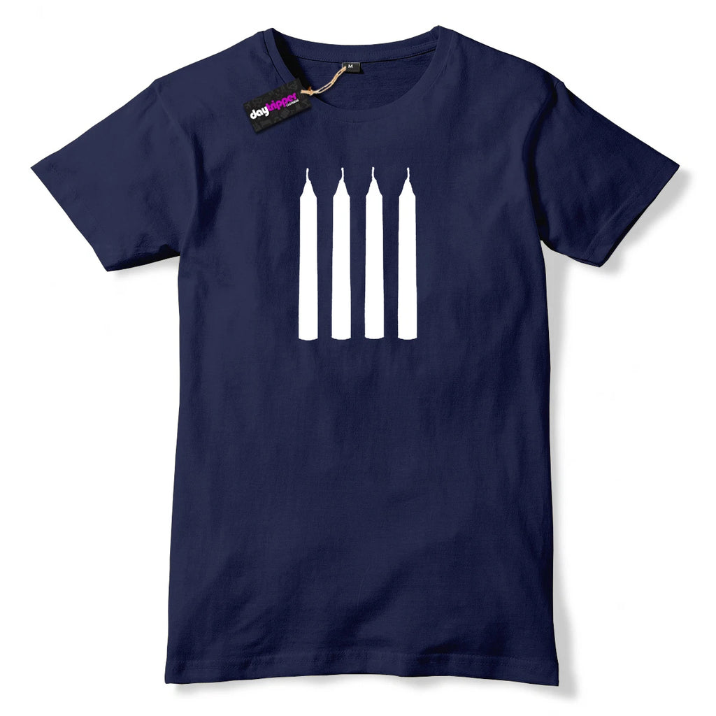 Fork Handles Four Candles Mens Funny T-Shirt
